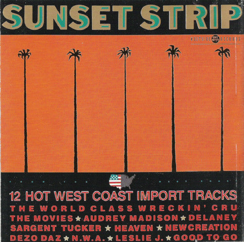 Various : Sunset Strip (12 Hot West Coast Import Tracks) (LP, Comp)