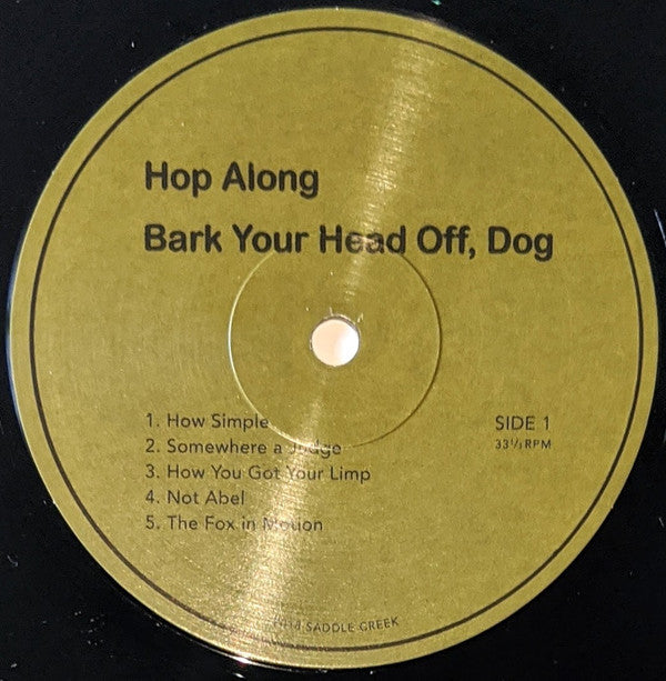 Hop Along : Bark Your Head Off, Dog (LP, Album)