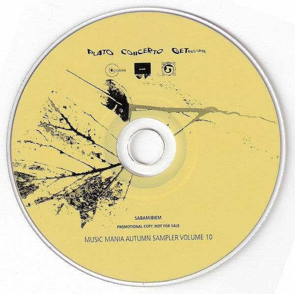 Various : Music Mania Autumn Sampler Volume 10 (CD, Comp, Promo)