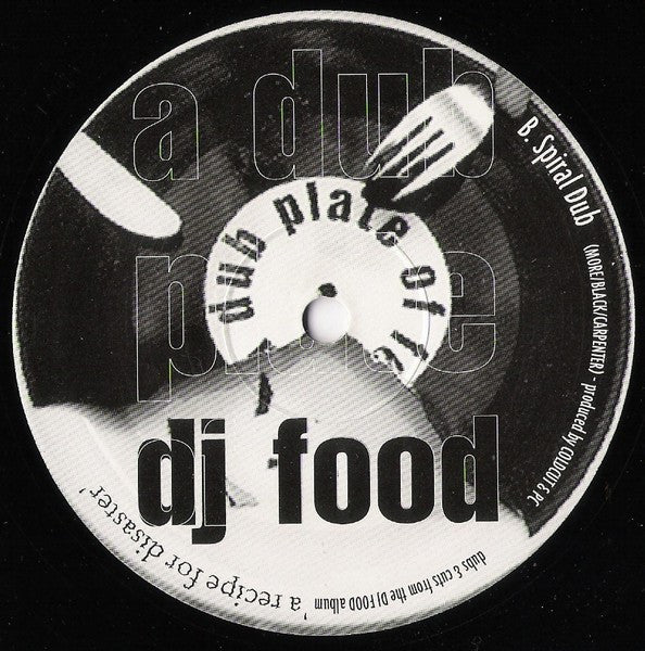 DJ Food : A Dub Plate Of Food (2x10", Ltd)