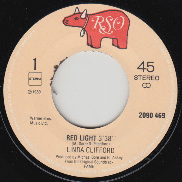 Linda Clifford : Red Light (7", Single)