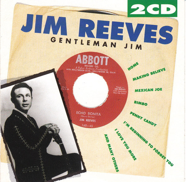 Jim Reeves : Gentleman Jim (2xCD, Album, Comp, RE)