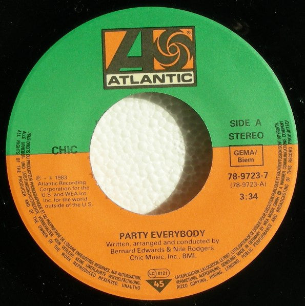 Chic : Party Everybody (7", Single)