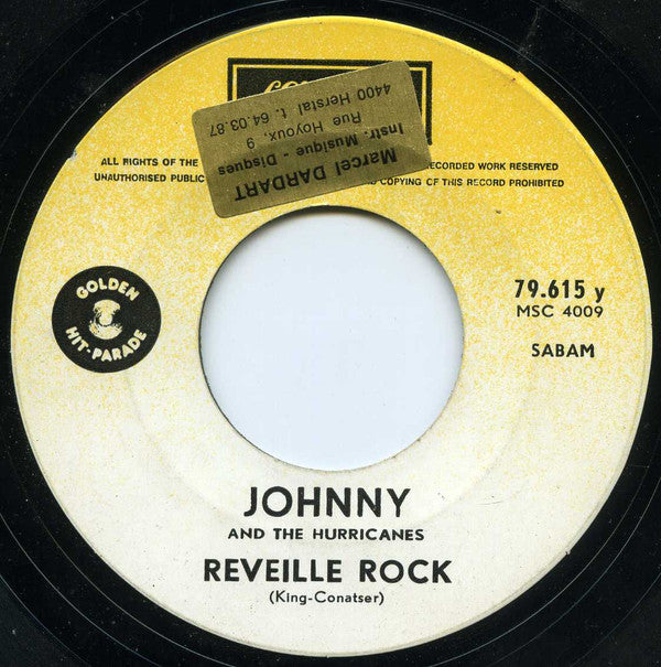Johnny And The Hurricanes : Reveille Rock (7", Single)