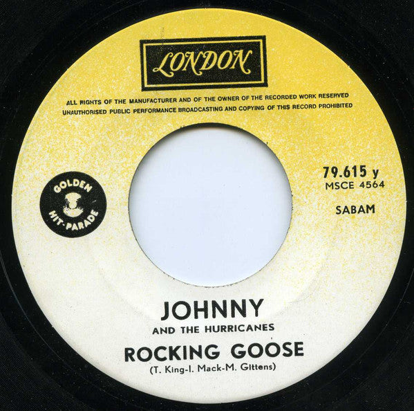 Johnny And The Hurricanes : Reveille Rock (7", Single)