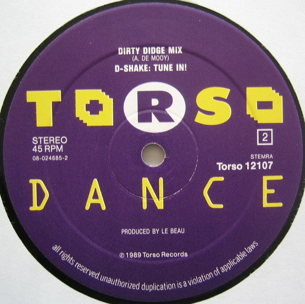 D-Shake : Tune In! (12")