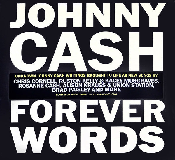 Various : Johnny Cash: Forever Words (2xLP, Album)