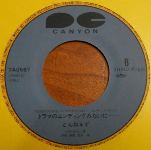 Tunnels (2) : やぶさかでない (7", Single)