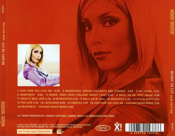 Melanie Thornton : Ready To Fly (New Edition) (CD, Album, Copy Prot., RE)