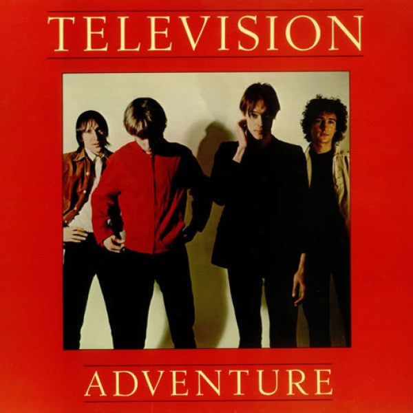 Television : Adventure (LP, Album, Red)