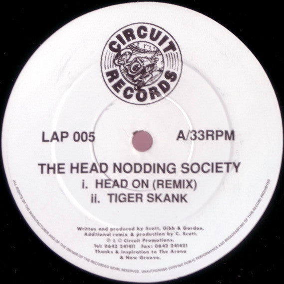 Head Nodding Society : Head On (12")