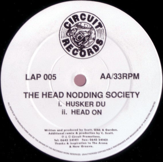 Head Nodding Society : Head On (12")