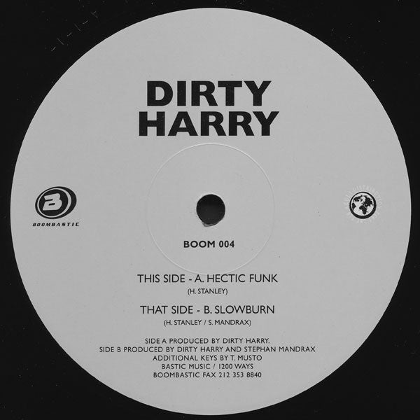 Dirty Harry (10) : The Return Of Dirty Harry (12")