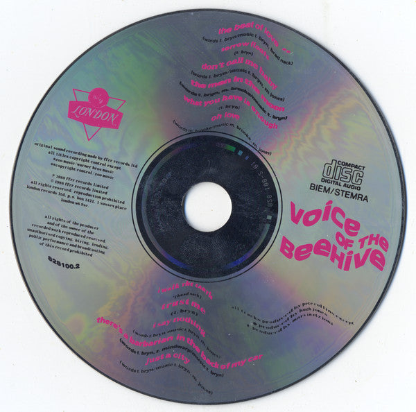 Voice Of The Beehive : Let It Bee (CD, Album, RE)