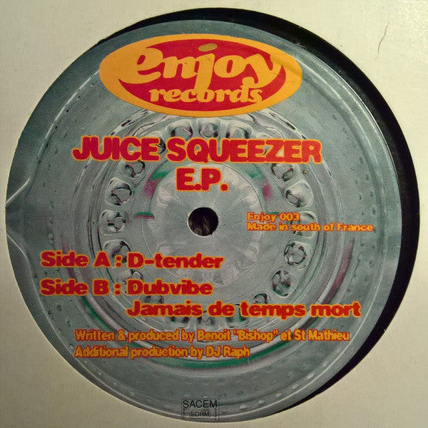 Benoit "Bishop" Et St Mathieu : Juice Squeezer E.P. (12")