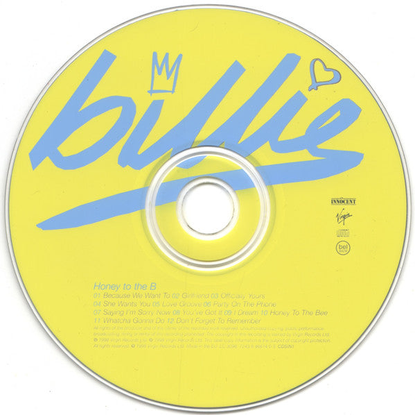 Billie Piper : Honey To The B (CD, Album)