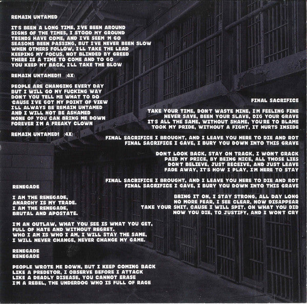 Remain Untamed : Remain Untamed (CD, EP)