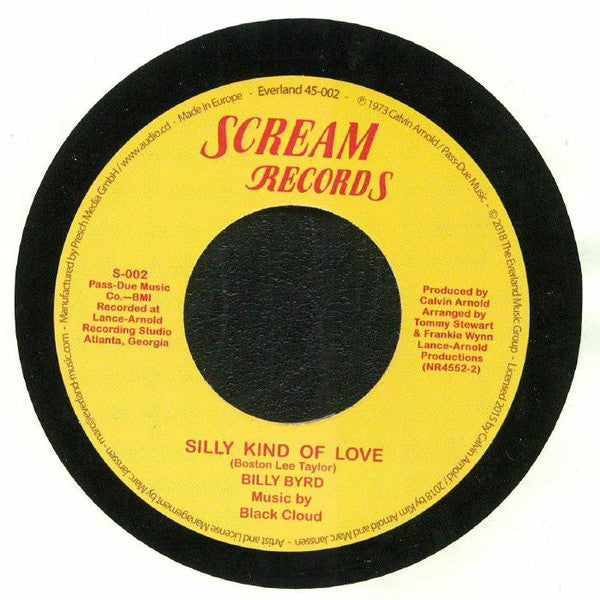 Billy Byrd (2) : Lost In The Crowd / Silly Kind Of Love (7", RE)