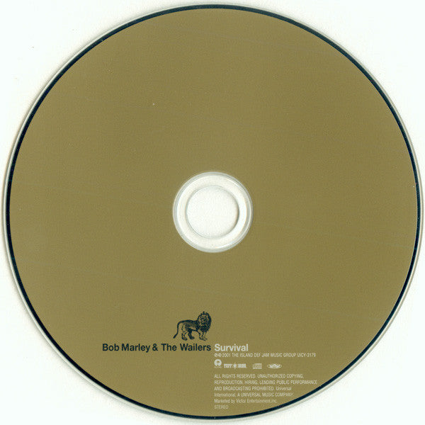 Bob Marley & The Wailers : Survival (CD, Album, RM, Sli)
