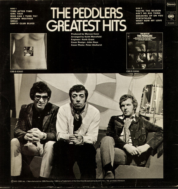 The Peddlers : Greatest Hits (LP, Album, RE)