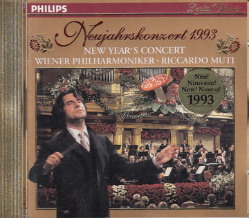 Wiener Philharmoniker, Riccardo Muti : Neujahrskonzert 1993 · New Year's Concert (CD, Album)