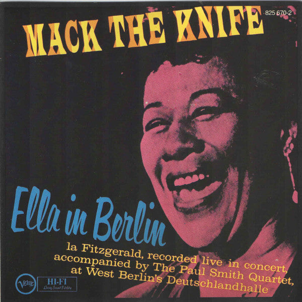 Ella Fitzgerald : Mack The Knife - Ella In Berlin (CD, Album)