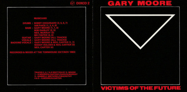 Gary Moore : Victims Of The Future (CD, Album, RE)
