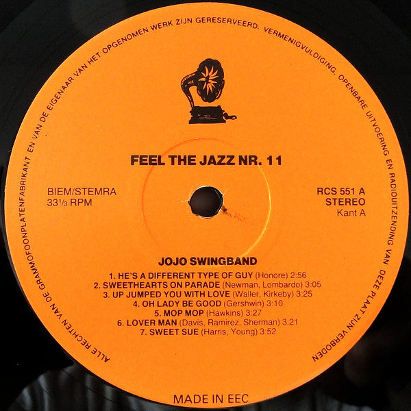 JoJo Swingband : Feel The Jazz Nr. 11 (LP, Album)