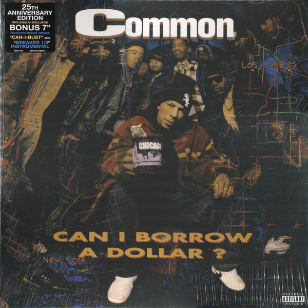 Common : Can I Borrow A Dollar? (2xLP, Album, RE + 7")