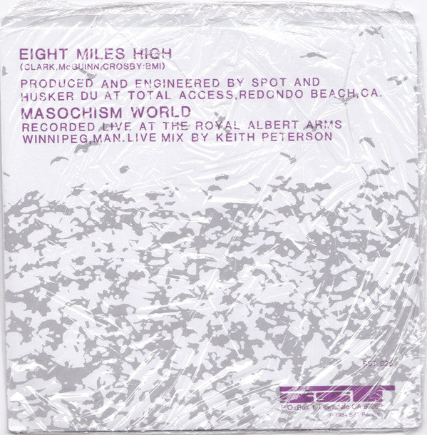 Hüsker Dü : Eight Miles High (7", Single, RP)