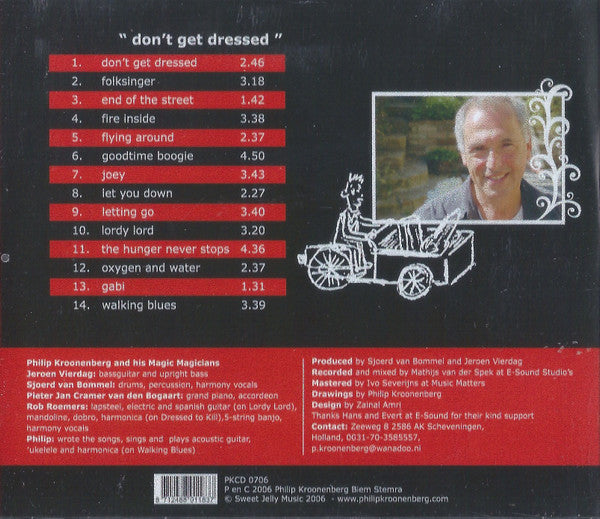 Philip Kroonenberg, Magic Magicians : Don't Get Dressed (CD, Album)