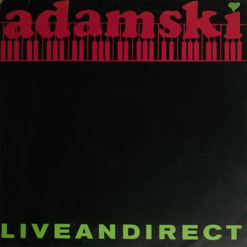 Adamski : Liveandirect (LP, Album)