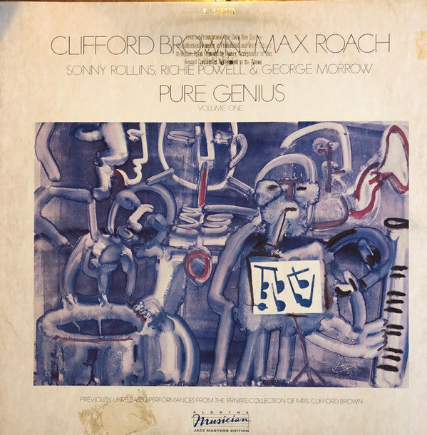 Clifford Brown And Max Roach Featuring Sonny Rollins, Richie Powell & George Morrow : Pure Genius (Volume One) (LP, Album, Promo, All)