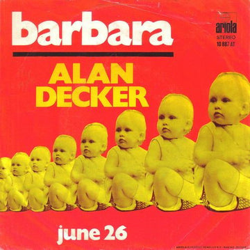 Alan Decker : Barbara (7", Single)