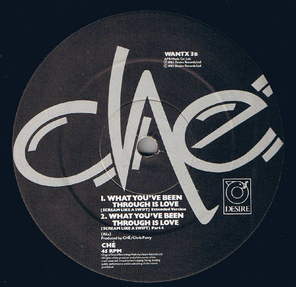 Che (3) : What You've Been Through Is Love (12")