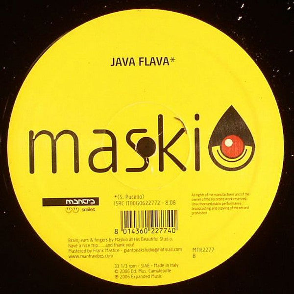 Maskio : Mia Casa / Java Flava (12")