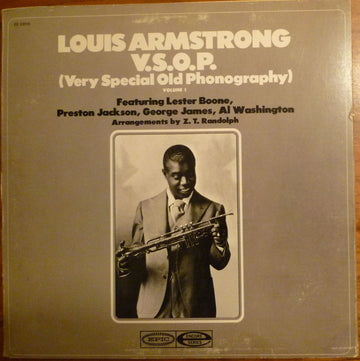 Louis Armstrong : V.S.O.P. (Very Special Old Phonography) Volume I (LP, Comp, Mono, Gat)