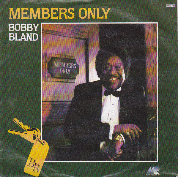 Bobby Bland : Members Only (7", Single, Bla)