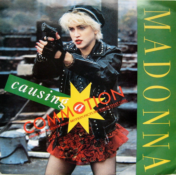 Madonna : Causing A Commotion (7", Single, SRC)