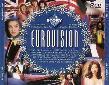 Various : The Story Of Eurovision (2xCD, Comp)