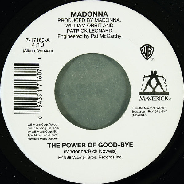 Madonna : The Power Of Good-Bye / Mer Girl (7")