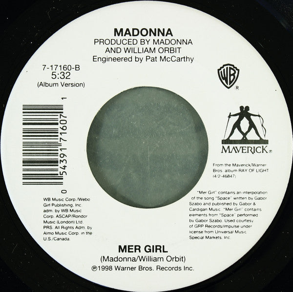 Madonna : The Power Of Good-Bye / Mer Girl (7")