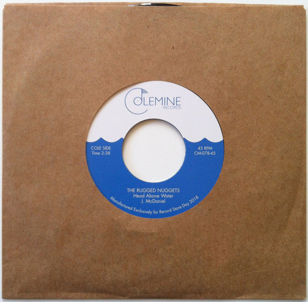 The Rugged Nuggets : Head Above Water (7", Single)