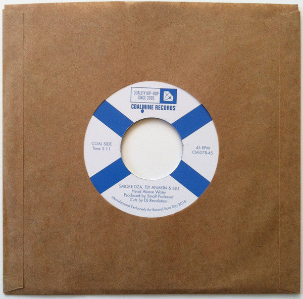 The Rugged Nuggets : Head Above Water (7", Single)