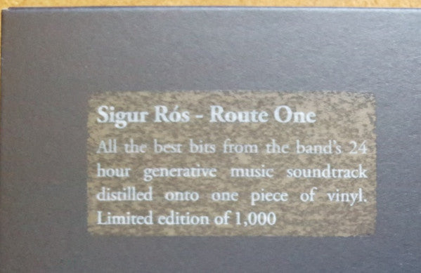 Sigur Rós : Route One (LP, RSD, Ltd, RE)