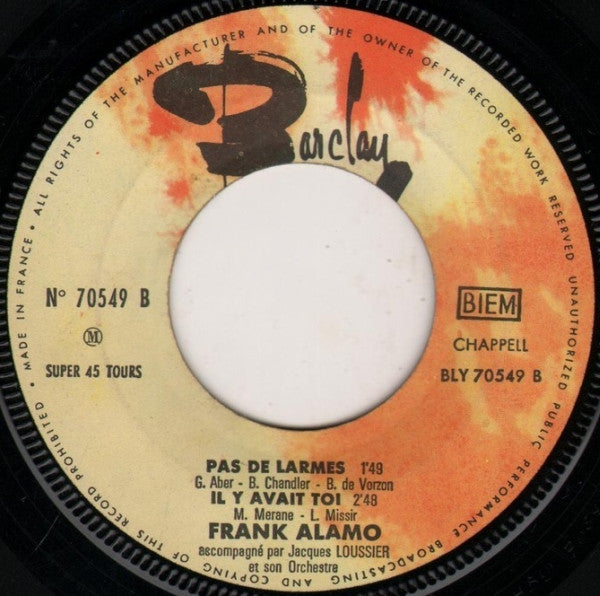 Frank Alamo : Da Doo Ron Ron (7", EP)
