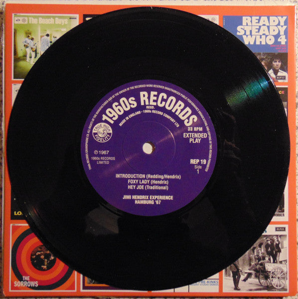 The Jimi Hendrix Experience : Hamburg '67 (7", EP, Mono, Unofficial)
