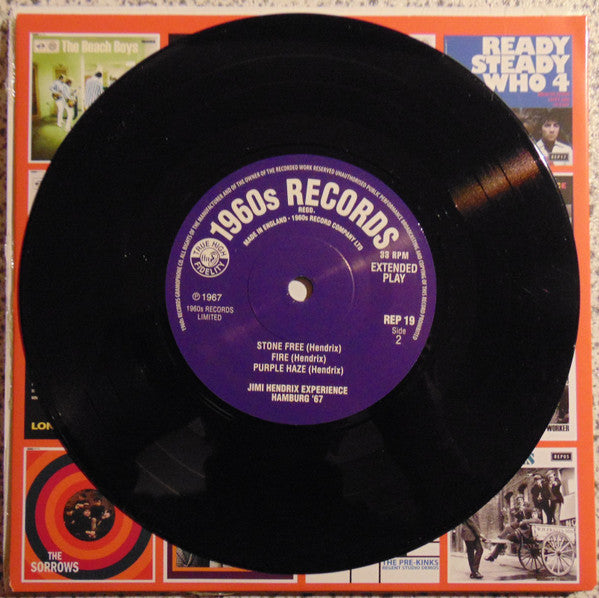 The Jimi Hendrix Experience : Hamburg '67 (7", EP, Mono, Unofficial)