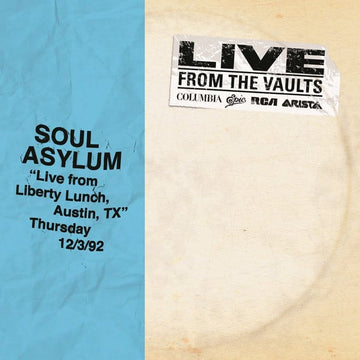 Soul Asylum (2) : Live From Liberty Lunch, Austin, TX Thursday 12/3/92 (2xLP, Album, RSD)