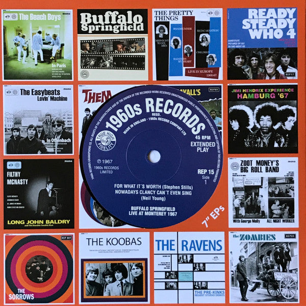 Buffalo Springfield : Live At Monterey 1967 (7", EP, RSD, Mono, Unofficial)